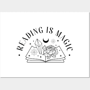 Reading is magic Posters and Art